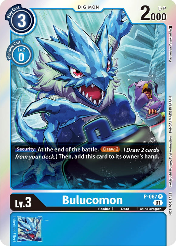 Bulucomon (Limited Card Pack) [P-067] [Digimon Promotion Cards] Foil