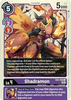 Shadramon [EX3-058] [Revision Pack Cards]