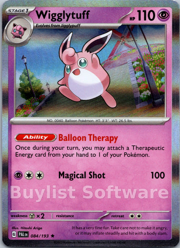 Wigglytuff [084/193] [Paldea Evolved] Holofoil
