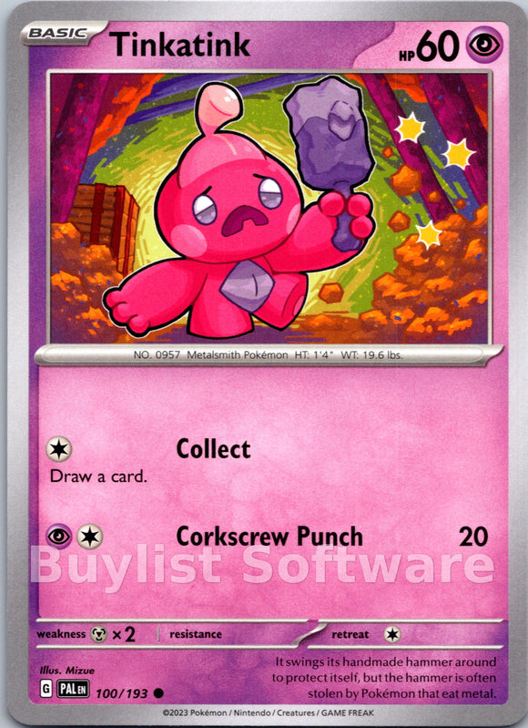 Tinkatink [100/193] [Paldea Evolved]