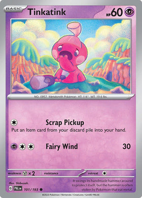Tinkatink [101/193] [Paldea Evolved] Reverse Holofoil