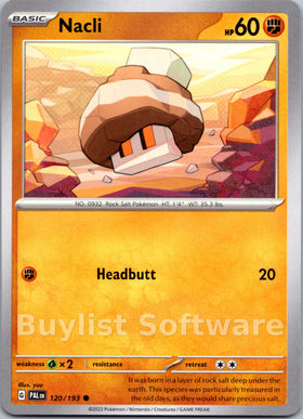 Nacli [120/193] [Paldea Evolved]