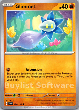 Glimmet [124/193] [Paldea Evolved]