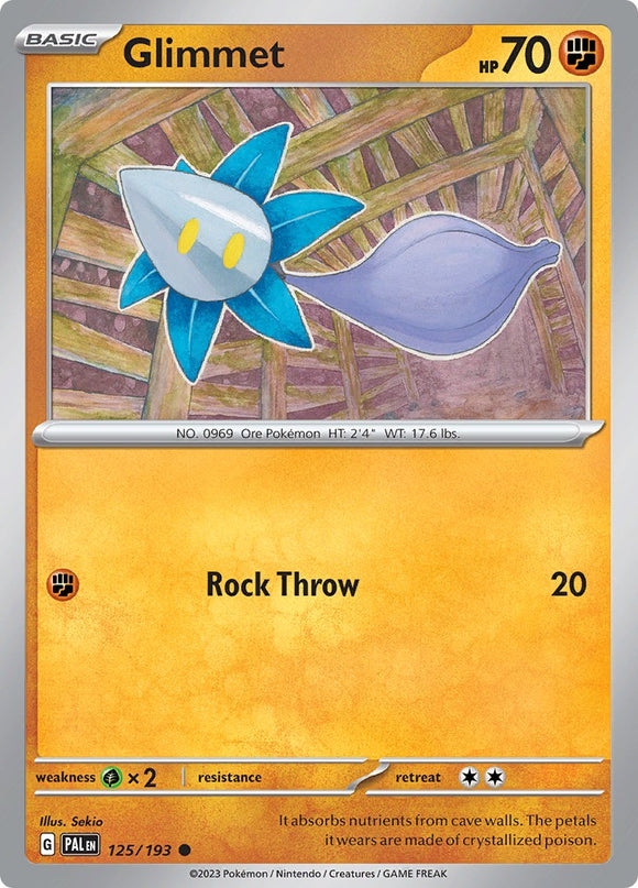 Glimmet [125/193] [Paldea Evolved] Reverse Holofoil