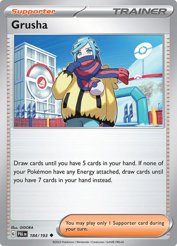 Grusha [184/193] [Paldea Evolved] Reverse Holofoil
