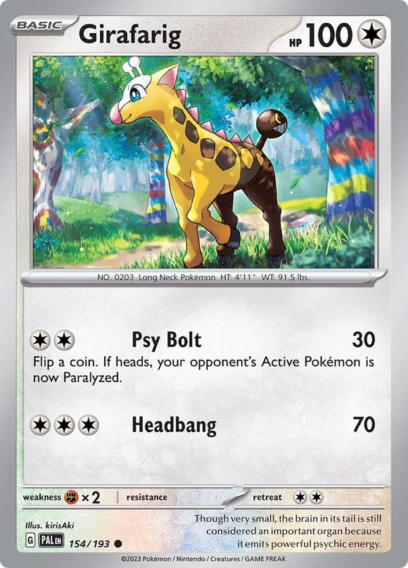 Girafarig [154/193] [Paldea Evolved]