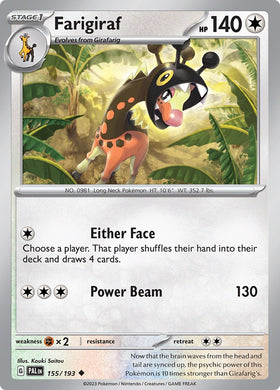 Farigiraf [155/193] [Paldea Evolved]