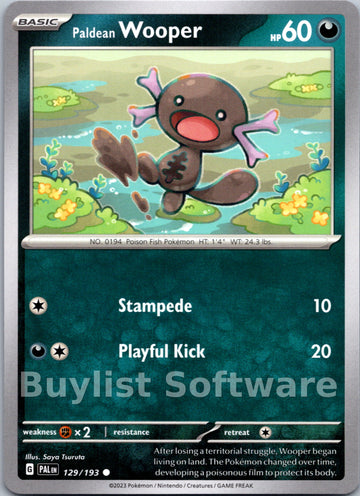 Paldean Wooper [129/193] [Paldea Evolved]