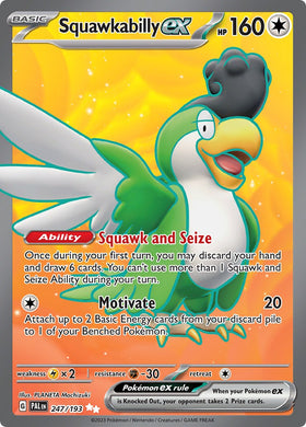 Squawkabilly ex [247/193] [Paldea Evolved] Holofoil