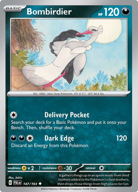 Bombirdier [147/193] [Paldea Evolved]