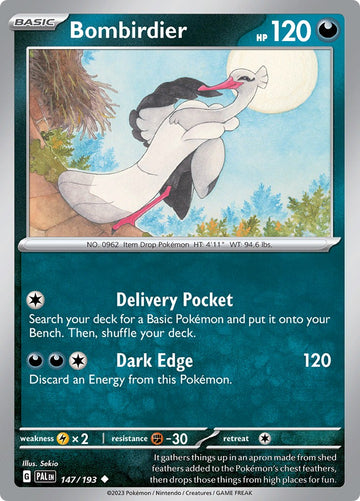 Bombirdier [147/193] [Paldea Evolved]