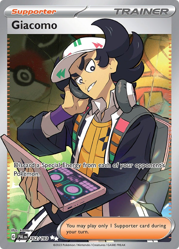 Giacomo [252/193] [Paldea Evolved] Holofoil
