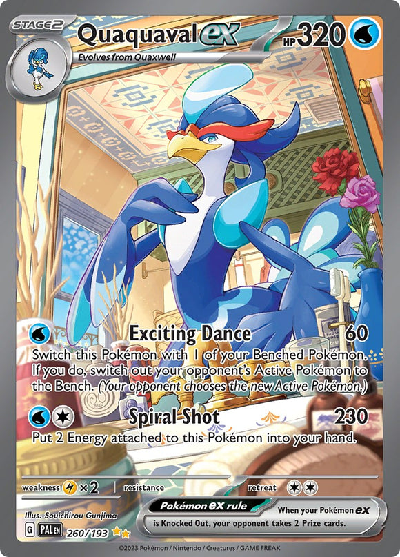 Quaquaval ex [260/193] [Paldea Evolved] Holofoil