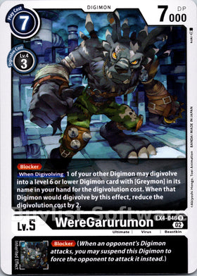 WereGarurumon [EX4-046] [Alternative Being Booster]
