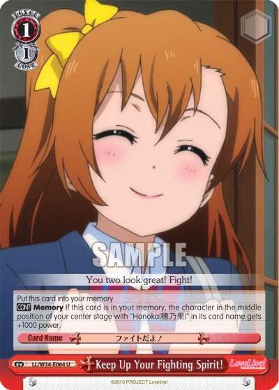 4d91944a-0b46-47fa-bea9-fb030e9bcfeb | ws-ll/w34-e064-u-nf-lovelivevol2-unc-nm | Keep Up Your Fighting Spirit!