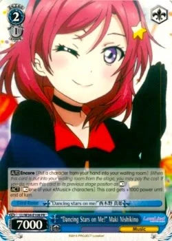 4d91944a-0b46-47fa-bea9-fb030e9bcfeb | ws-ll/w34-e108-pr-nf-lovelivevol2-pro-nm | "Dancing Stars on Me!" Maki Nishikino