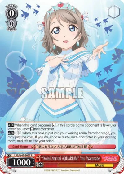 4d91944a-0b46-47fa-bea9-fb030e9bcfeb | ws-lss/w45-e037-r-nf-lovelivesuns-rar-nm | "Koini Naritai AQUARIUM" You Watanabe