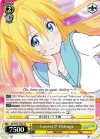 4d91944a-0b46-47fa-bea9-fb030e9bcfeb | ws-nk/w30-te05-td-nf-nisefalslove-t-tri-nm | Lovers!? Chitoge (TD)