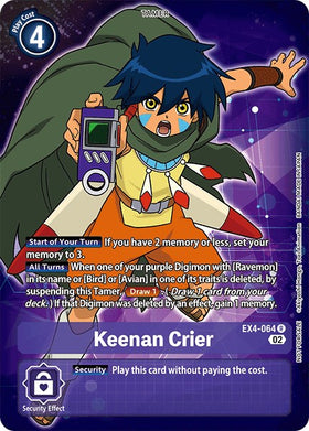 Keenan Crier (Alternate Art) [EX4-064] [Alternative Being Booster] Foil