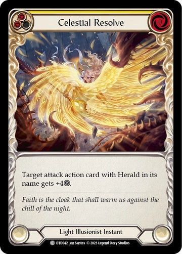 Celestial Resolve (Yellow) [DTD042] [Dusk till Dawn]