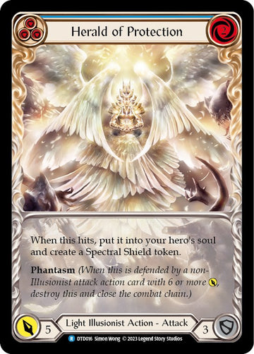 Herald of Protection (Blue) [DTD016] [Dusk till Dawn]