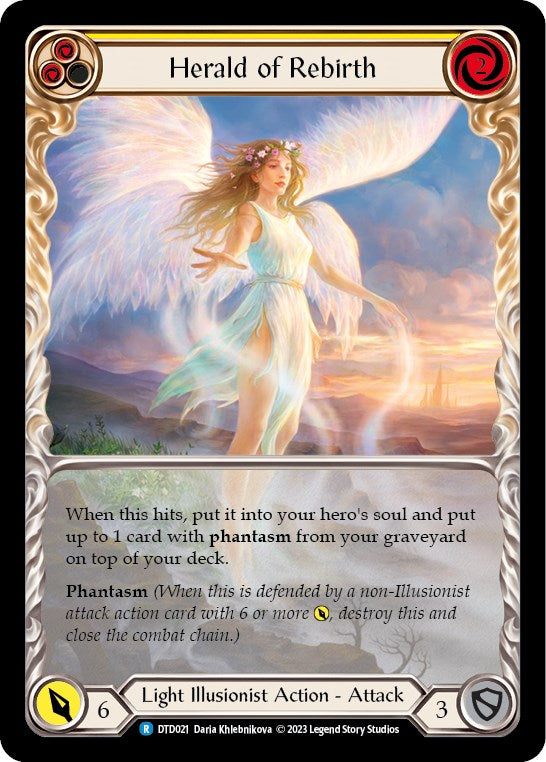 Herald of Rebirth (Yellow) [DTD021] [Dusk till Dawn]