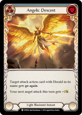 Angelic Descent (Blue) [DTD034] [Dusk till Dawn] Rainbow Foil