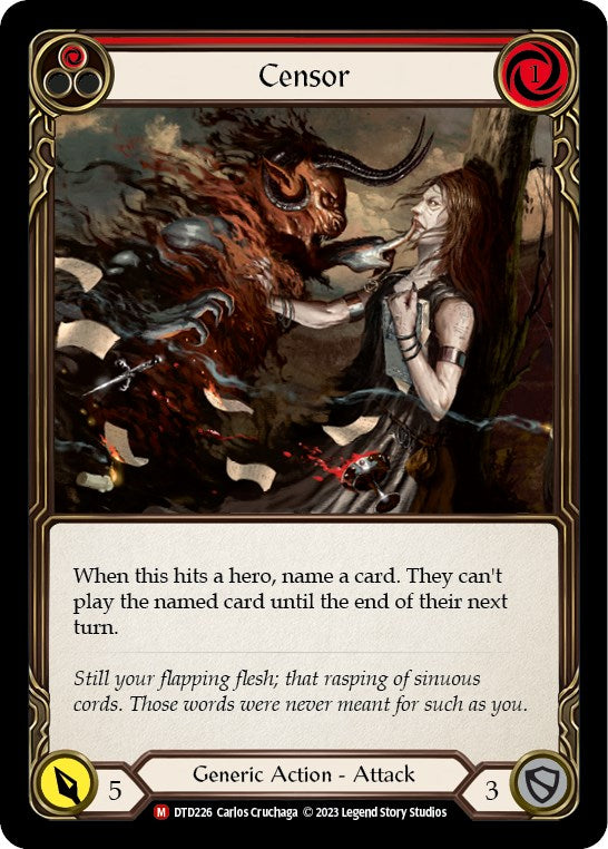 Censor [DTD226] [Dusk till Dawn] Rainbow Foil