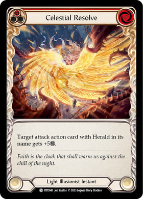Celestial Resolve (Red) [DTD041] [Dusk till Dawn] Rainbow Foil