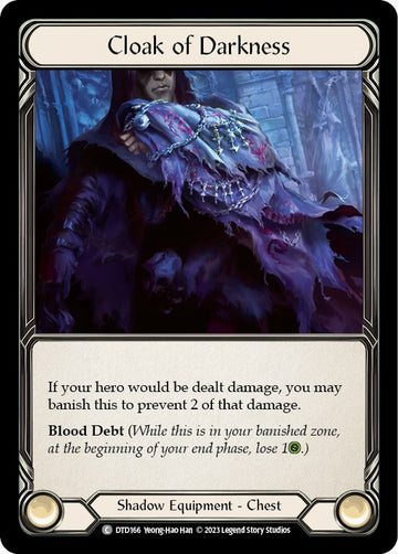 Cloak of Darkness [DTD166] [Dusk till Dawn] Cold Foil