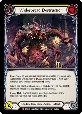 Widespread Destruction [DTD138] [Dusk till Dawn] Rainbow Foil