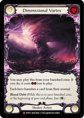 Dimenxxional Vortex [DTD171] [Dusk till Dawn] Rainbow Foil