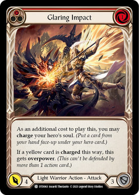 Glaring Impact (Red) [DTD063] [Dusk till Dawn]
