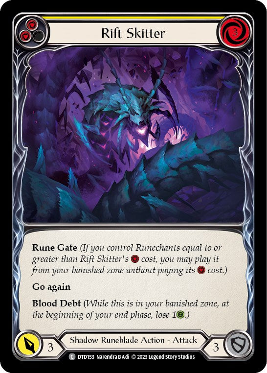 Rift Skitter (Yellow) [DTD153] [Dusk till Dawn]