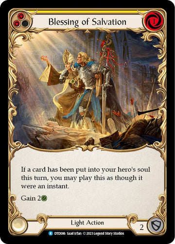 Blessing of Salvation (Yellow) [DTD086] [Dusk till Dawn]