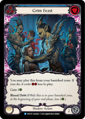 Grim Feast (Blue) [DTD177] [Dusk till Dawn] Rainbow Foil