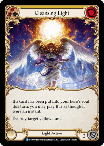 Cleansing Light (Yellow) [DTD089] [Dusk till Dawn] Rainbow Foil