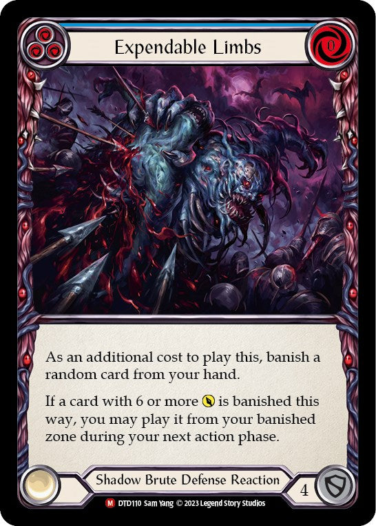 Expendable Limbs [DTD110] [Dusk till Dawn] Rainbow Foil
