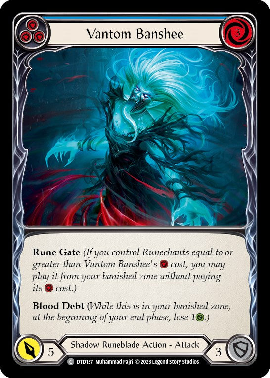 Vantom Banshee (Blue) [DTD157] [Dusk till Dawn] Rainbow Foil