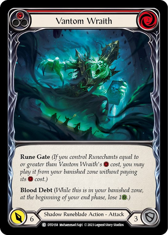 Vantom Wraith (Red) [DTD158] [Dusk till Dawn]