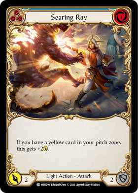 Searing Ray (Blue) [DTD099] [Dusk till Dawn] Rainbow Foil