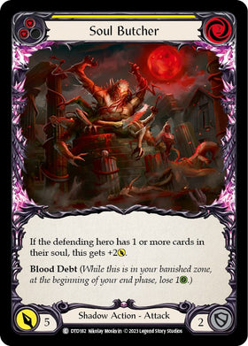 Soul Butcher (Yellow) [DTD182] [Dusk till Dawn] Rainbow Foil