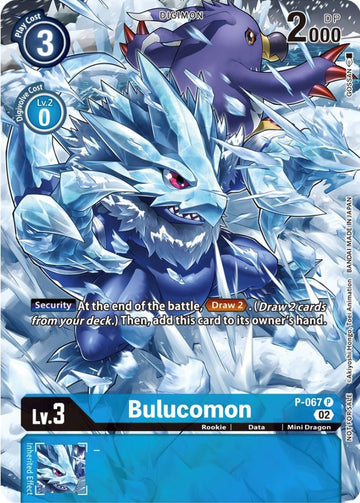 Bulucomon - P-067 (Official Tournament Pack Vol.10) [P-067] [Digimon Promotion Cards] Foil