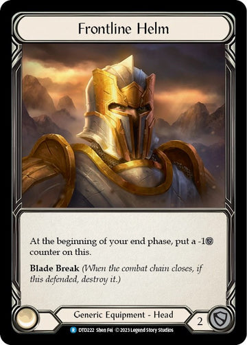 Frontline Helm [DTD222] [Dusk till Dawn]