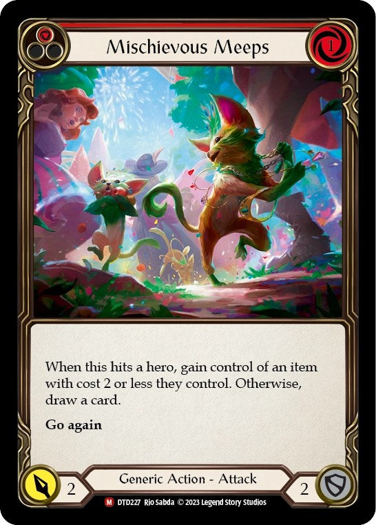 Mischievous Meeps [DTD227] [Dusk till Dawn] Rainbow Foil