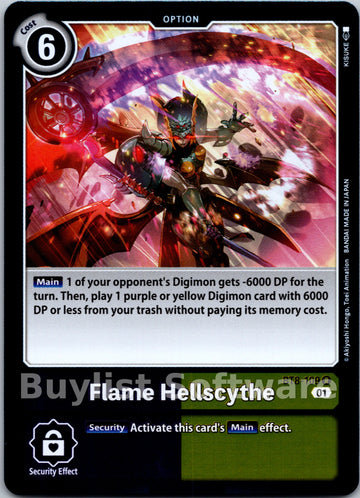 Flame Hellscythe (Event Pack 5) [BT8-109] [New Awakening] Foil