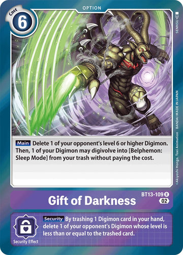 Gift of Darkness [BT13-109] [Versus Royal Knights] Foil