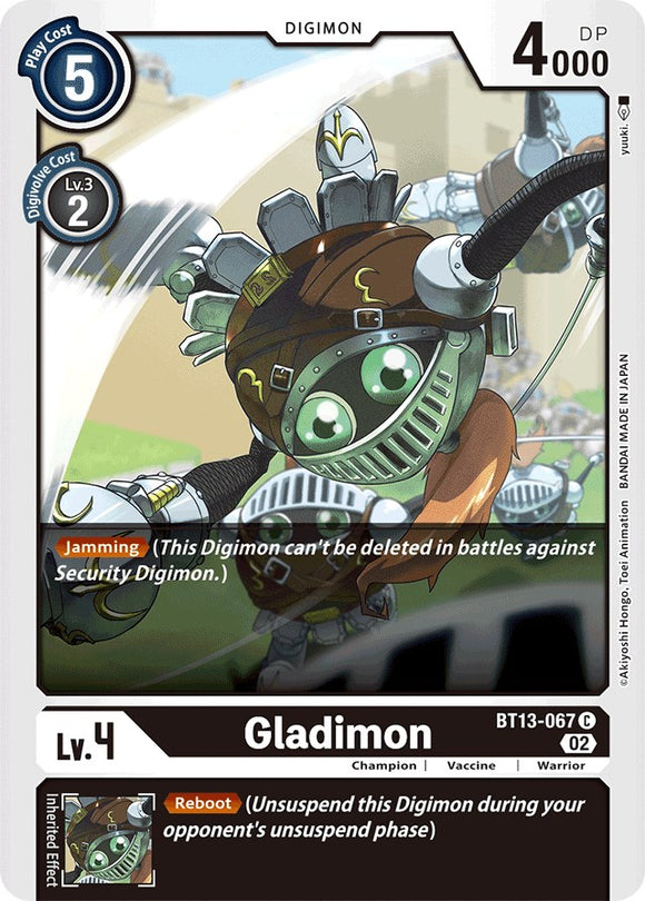 Gladimon [BT13-067] [Versus Royal Knights]