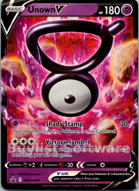 Unown V [SWSH300] [Sword & Shield Promo Cards] Holofoil
