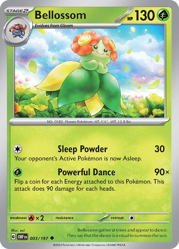 Bellossom [003/197] [Obsidian Flames]
